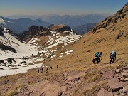 34 In decisa e poi ripida salita per il Pietra Quadra